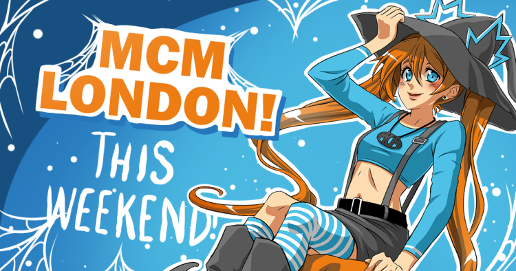 Social media design April MCM Expo 2019 Character Art Illustration Anime Manga UK