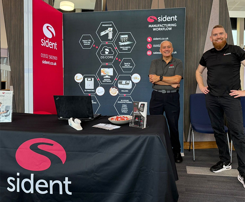 Photo of Sident's stand at Dentsply Sirona's event DS World
