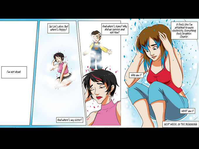 Super comic episode 1 page 3