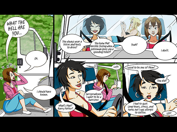 Super comic episode 2 page 2